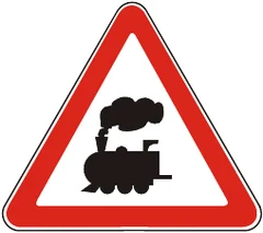 Señal P.1 Cruce ferroviario Señal P.1 Cruce ferroviario