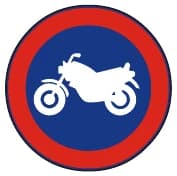 Circulación exclusiva de motos Circulación exclusiva de motos