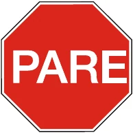 Señal R.27 PARE Señal R.27 PARE