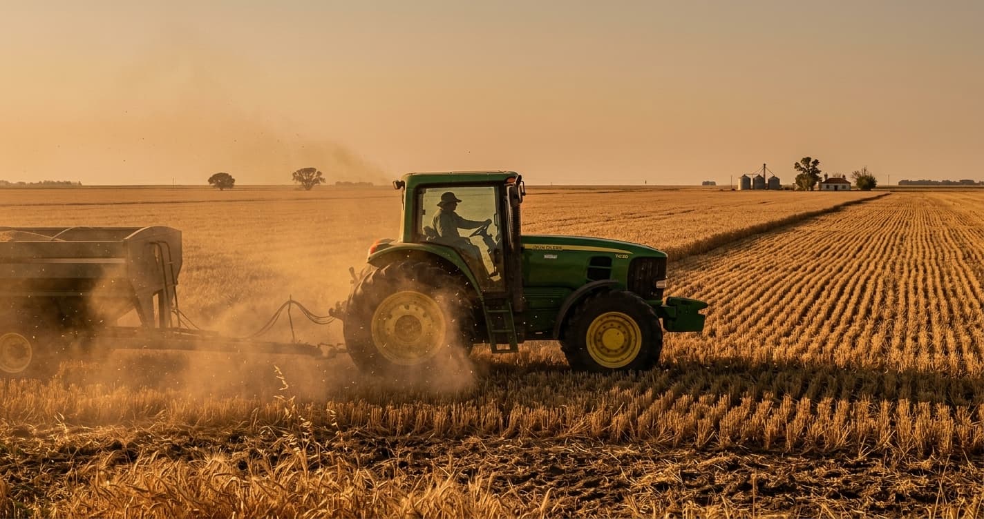 Licencia G para maquinaria agrícola en Argentina 2026 — Tractores y cosechadoras