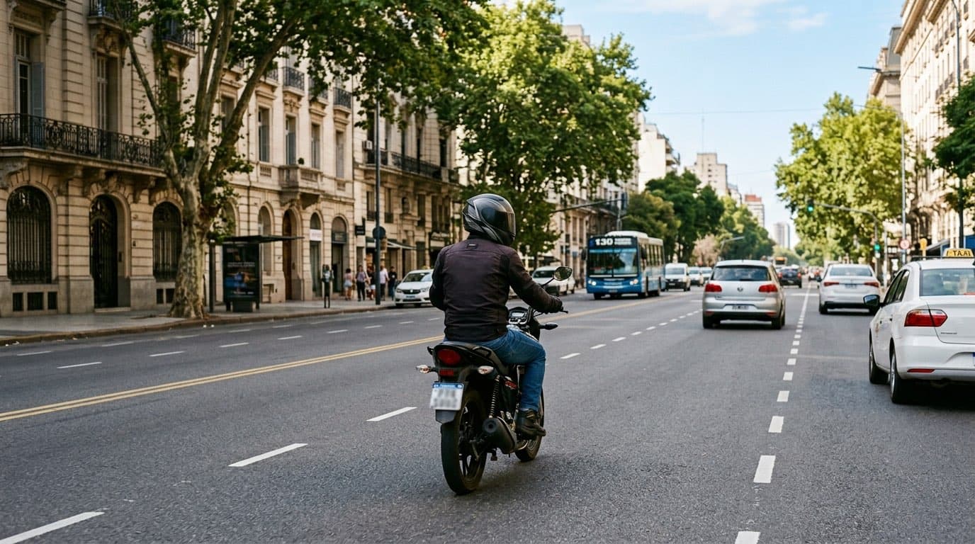 Licencia de conducir de moto en Argentina 2026: subclases, requisitos y examen